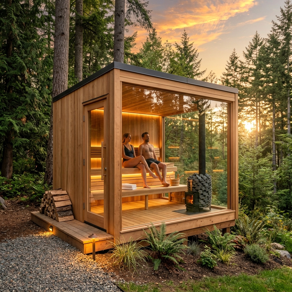 Luxury Cabin Sauna Billings Montana